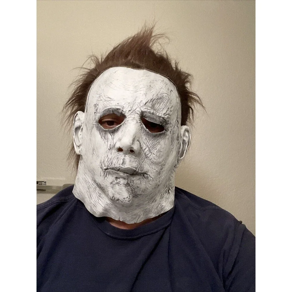 Halloween Mickael Myers  Halloween Mask Jason Myers Mask cosplay latex costume g